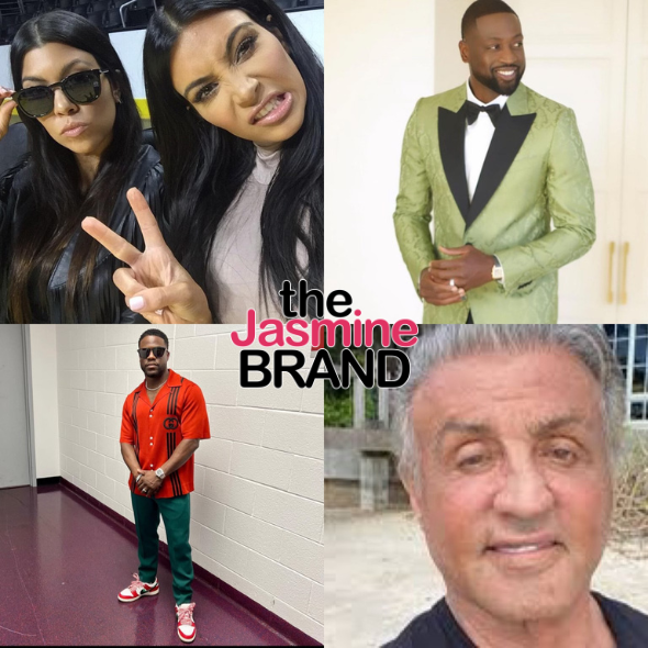 Kim & Kourtney Kardashian, Dwyane Wade, Kevin Hart, & Sylvester Stallone Accused Of Drought Restriction Violations