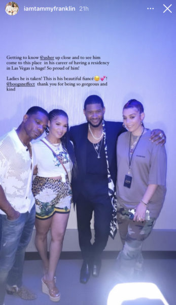 usher girlfriend 2017