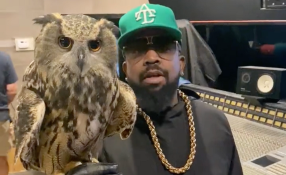Outkast’s Big Boi Trends On Twitter For Bringing His Pet Owl To The Studio