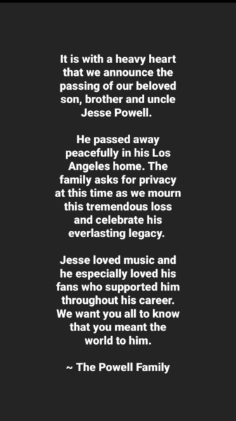 R&B Simgesi Jesse Powell 51 Yaşında Öldü [Condolences]