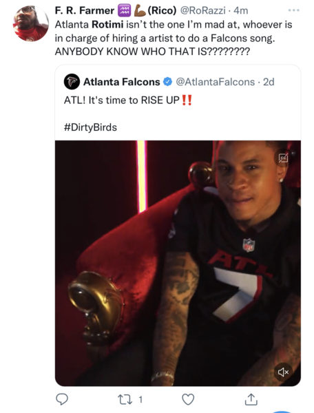 T.I & Others React To Rotimi's Theme Song For The Atlanta Falcons