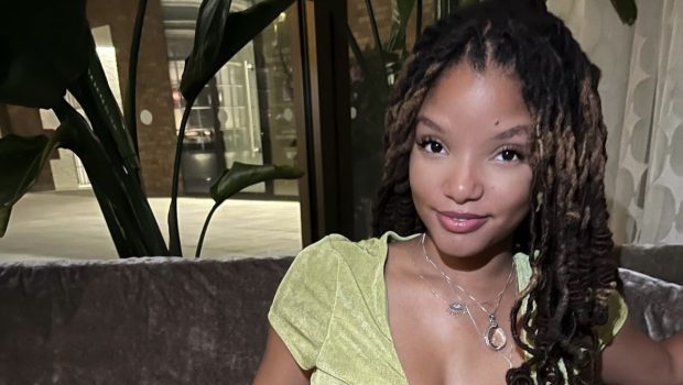 Halle Bailey Seen Kissing Mystery Man In Italy