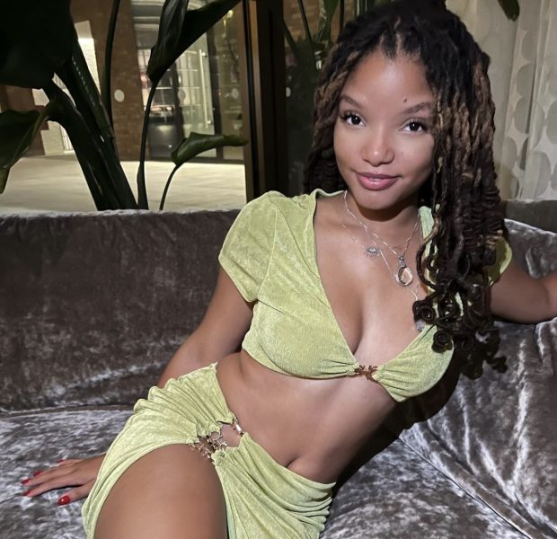 Halle Bailey Seen Kissing Mystery Man In Italy