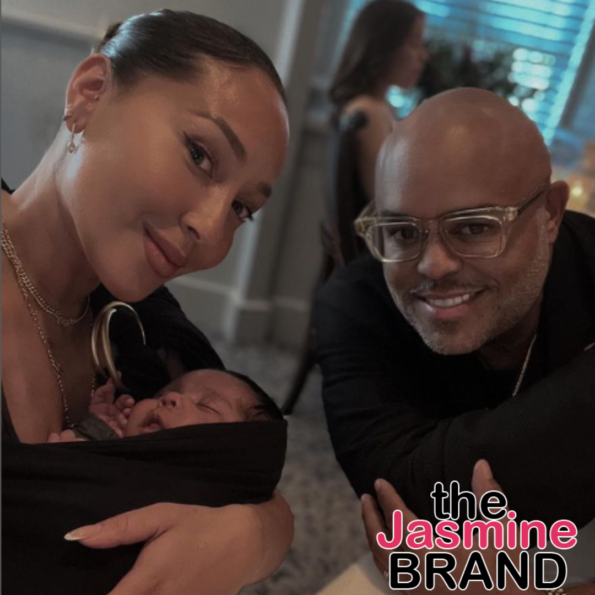 Adrienne Bailon Helped Surrogate Deliver Son During Home Birth After Opting Not To Go To A