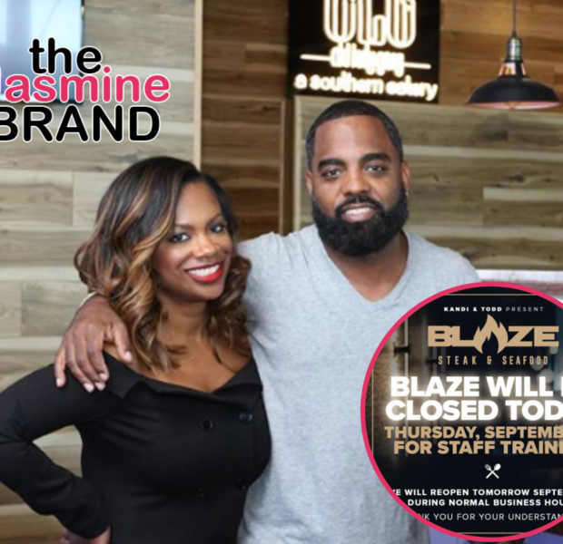 Kandi Burruss & Todd Tucker’s ‘Blaze’ Restaurant Temporarily Closes After Staff Member Shoots Co-Worker