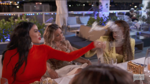 Real Housewives of Potomac’s Mia Thornton Is Not Proud of Throwing a Drink in Dr. Wendy Osefo’s Face: I’m going to work on tossing things.