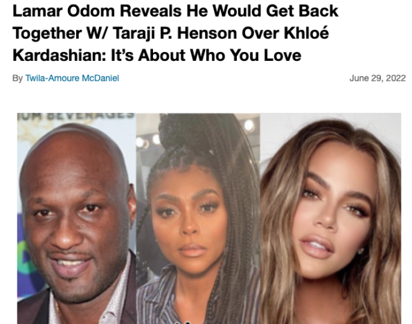 Lamar Odom'un Eski Eşi Khloe Kardashian'a Çarpıcı Benzerlik Olan Transseksüel Model Daniielle Alexis ile Çıktığı Söylentileri