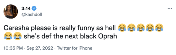 Siyah Oprah, Kash Bebek