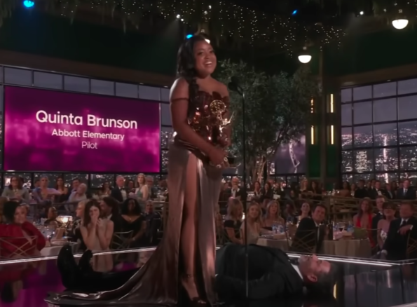 Jimmy Kimmel, Quinta Brunson'ın Emmy Kazanma Anından Pişman Olduğunu İtiraf Ediyor: Sadece Emmy'sini Kutlamak Yerine Bununla İlgili Soruları Cevaplamak Zorundaydı