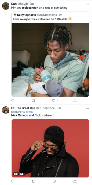 NBA Youngboy Trends On Twitter After Welcoming His 10th Child, Social ...