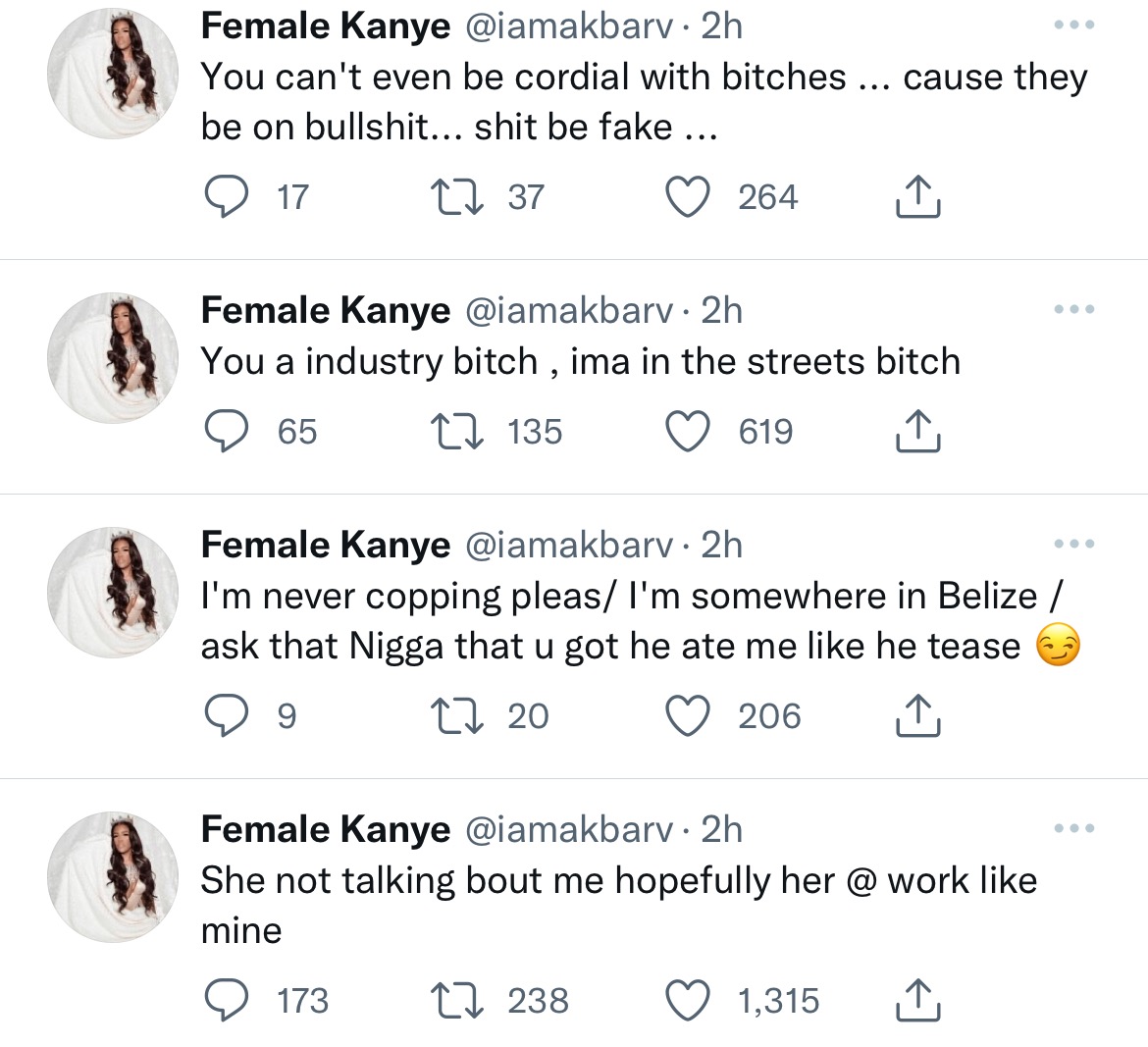 Cardi B & Akbar V Get Into Heated Dispute On Twitter, Akbar Claims ...