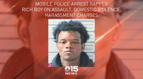 Rapper-Rich Boy Arrest