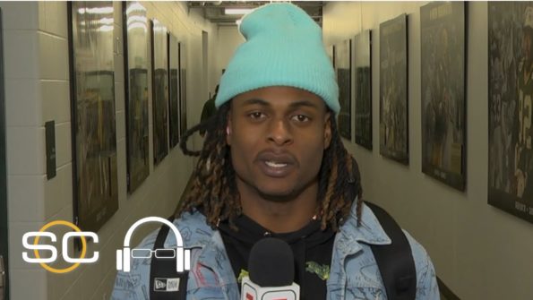 Davante Adams frustration erupts in post-game shove