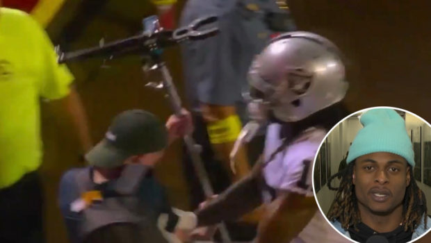 NFL Player Davante Adams Shoves Cameraman To The Ground After Team Loss, Man Later Files Police Report & Goes To The Hospital