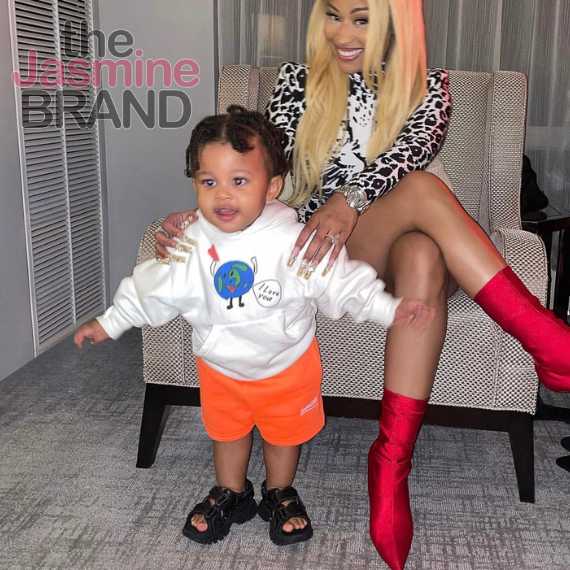Nicki Minaj Admits To Battling Intense Anxiety Once Becoming A Mom To Her Two-Year-Old Son
