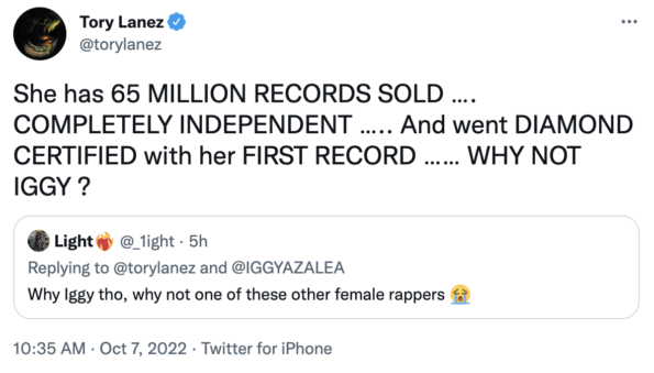 Tory Lanez Announces Plans To Executive Produce His Alleged Girlfriend Iggy  Azalea's Upcoming Album: This Is Going To Be Fun