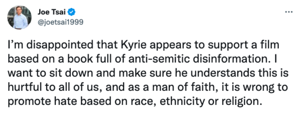 Kyrie Irving, Bazılarının 'Antisemitik' Olarak Etiketlediği 'İbraniler Zencilere' Filminin Tanıtımı İçin Tepkiye Yanıt Verdi: İnandığım Hiçbir Şeyden Geri Kalmayacağım