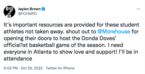 NBA Yıldızı Jaylen Brown, Donda Academy'nin Basketbol Sezonunu Kurtarmak İçin Çalışıyor, Oyuncuların Kanye West'in Antisemitik Açıklamaları İçin 'Cezalandırılmaması Gerektiğini' Söylüyor: Olanlarla İlgileri Yok