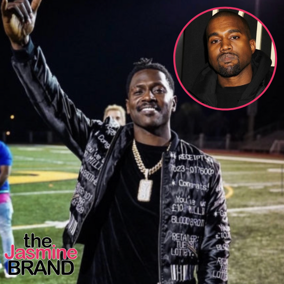 Antonio Brown Defends Kanye West Amid Received Backlash For Antisemitic Remarks, Claims The Rapper’s Comments Were ‘Taken Out Of Proportion’ & Companies Who Booted Him Profit Off Of The Black Community