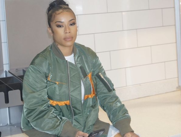 Keyshia Cole steps out in ALAÏA for Lifetime biopic premiere