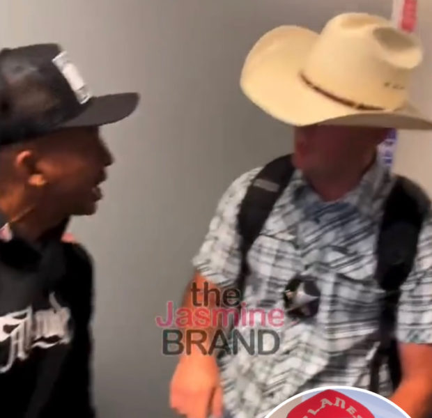 Gillie Da King Shares Footage Of A Man Accusing Him Of Having Drugs While At The Airport: Plane full of white folks & you ask the only black man!