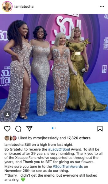 Xscape s Kandi Burruss Latocha Scott Get Into Heated Dispute