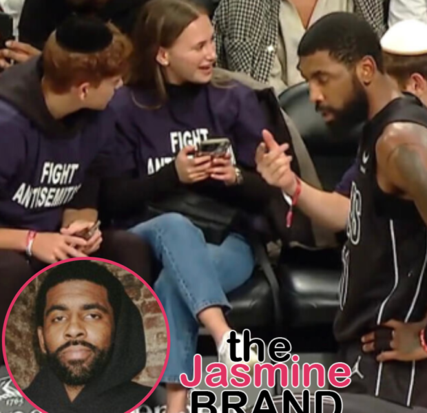 Kyrie Irving – Courtside Fans Wear ‘Fight Antisemitism’ Shirts Following The Basketball Star’s Recent Controversial Comments + Kyrie Responds: It’s Great To See You Here