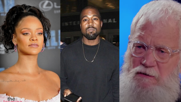 Kanye West Claims Rihanna Triggered Domestic Violence Incident In Deleted Clips From 2019 David Letterman Interview, Audience Members Recall 