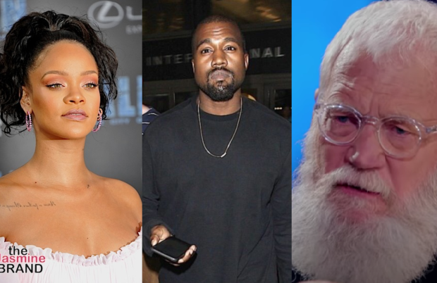 Kanye West Claims Rihanna Triggered Domestic Violence Incident In Deleted Clips From 2019 David Letterman Interview, Audience Members Recall 