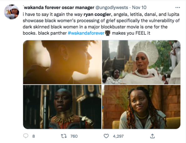 'Black Panther: Wakanda Forever' 330 Milyon Dolarlık Küresel Lansmanla Başladı, 180 Milyon Dolarlık Yurtiçi Gösterimle Kasım Kutu Açılışında Yeni Rekor Kırdı