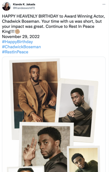 chadwick boseman birthday