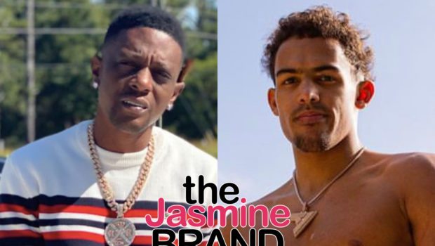 Boosie Allegedly Threatened w/ NBA Arena Ban, Atlanta Hawks Player Trae Young Speaks Out In Support Of Rapper: Bro Be Chillin Most Games w/ Family
