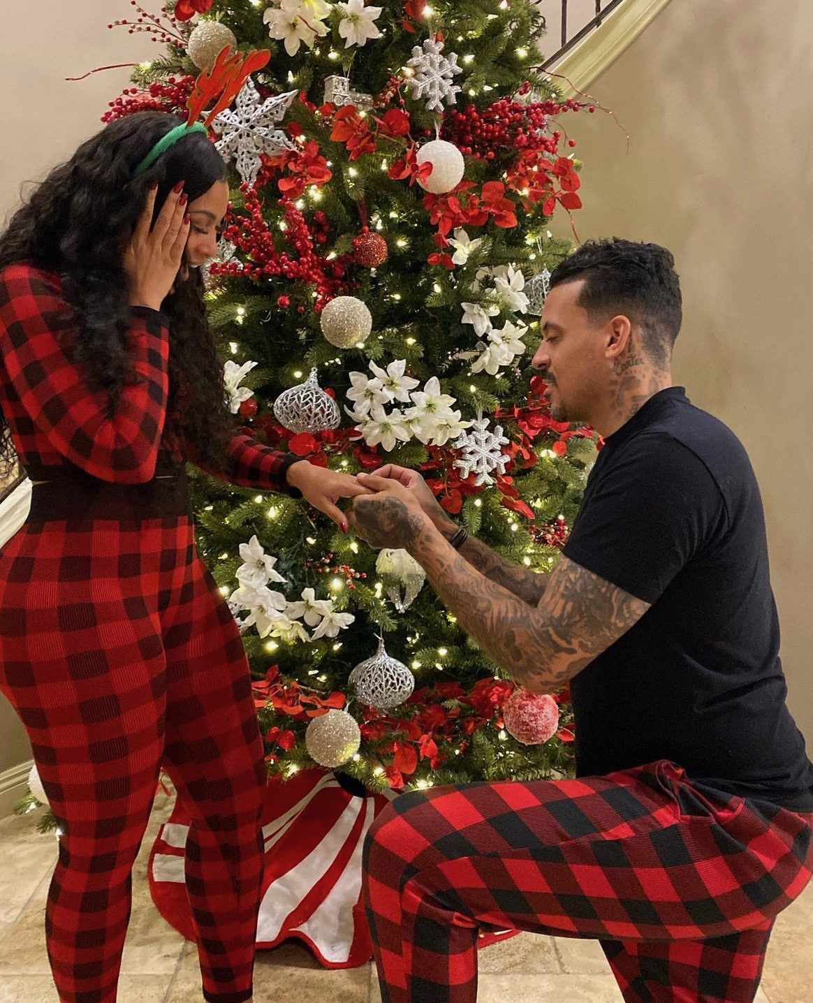 Matt Barnes Proposes To Long-Term Girlfriend Anansa Sims! [PHOTOS