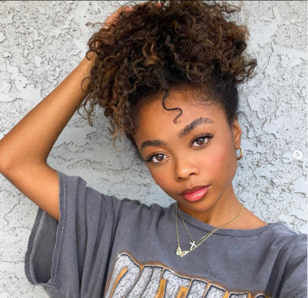 Actress Skai Jackson Seemingly Pregnant During Rare Outing After Rumors Of Her Expecting Spread Months Ago