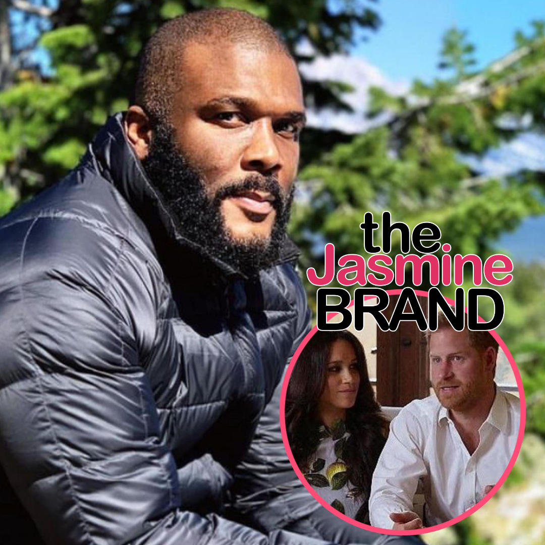 Tyler Perry Opens Up About Becoming The Godfather Of Prince Harry And Meghan Markles Daughter 