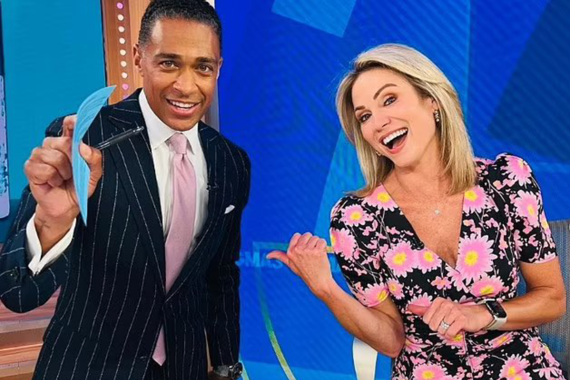 T.J. Holmes hints at new job after he and Amy Robach were fired from 'GMA3