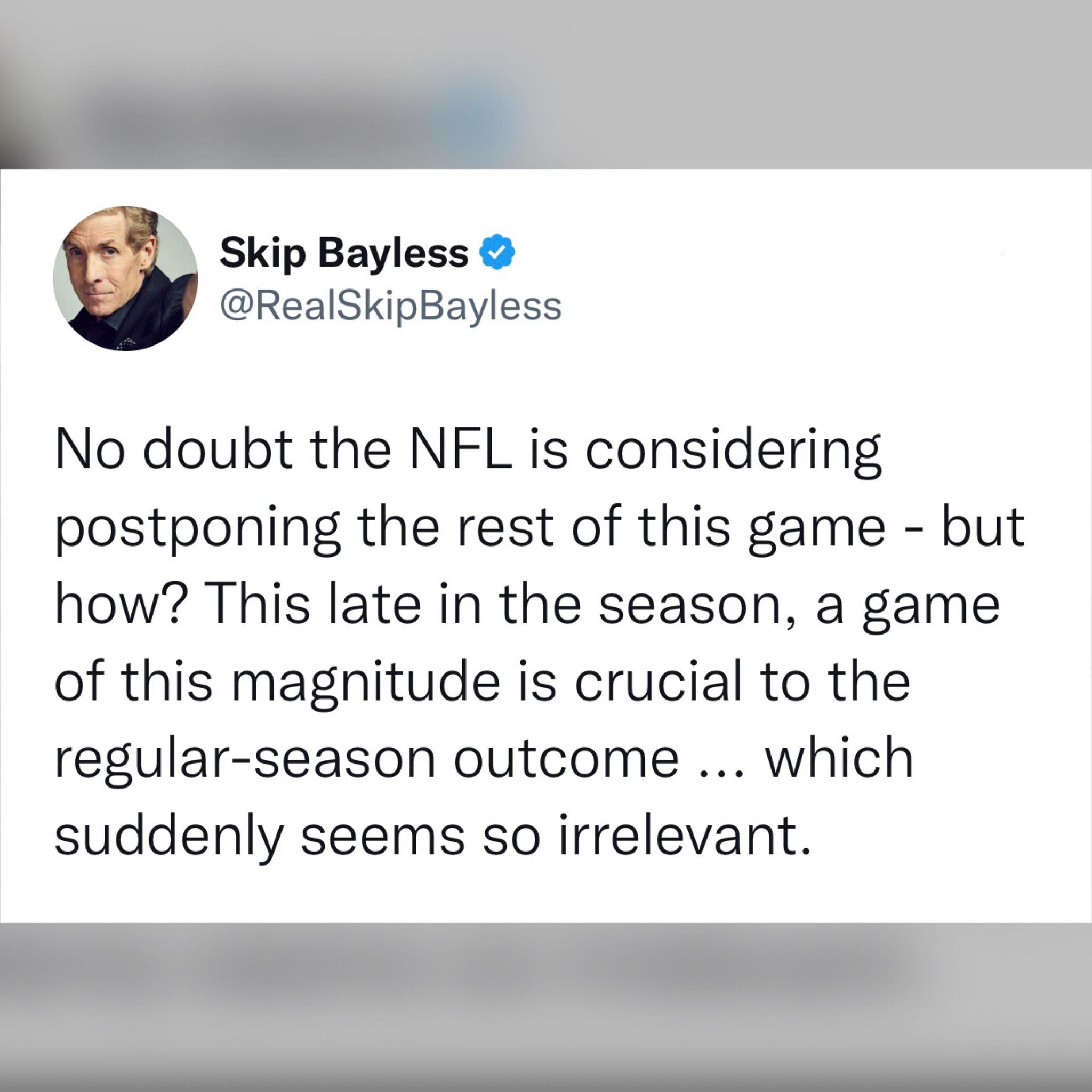 Shannon Sharpe Blasts CoHost Skip Bayless For Controversial Tweet