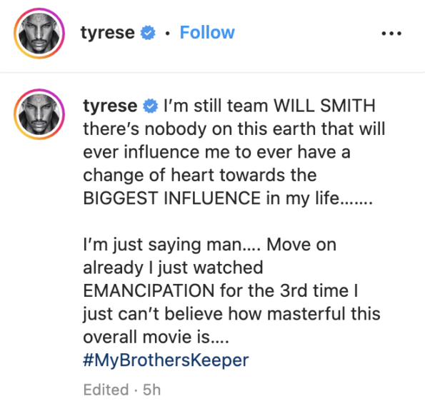 tyrese via instagram