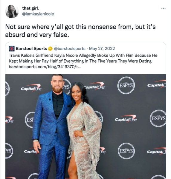 Travis Kelce's ex Kayla Nicole reveals why she unfollowed the