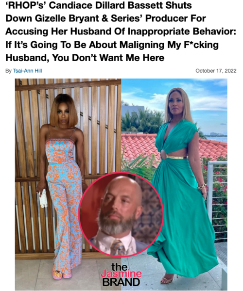 RHOP': Chris Bassett Seemingly Sends Warning To Gizelle Bryant