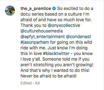 'Güvensiz' Baş Yapımcı Prentice Penny, Black Twitter Hakkında Belgesel Dizisini Yönetmeye Hazırlanıyor