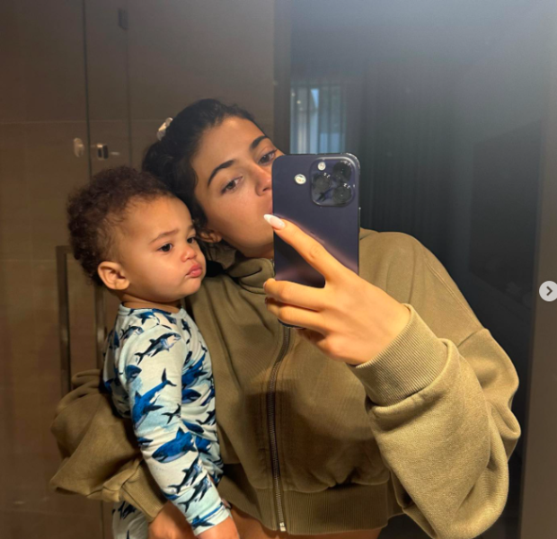 Kylie Jenner Shares First Images Of Son Aire & Clarifies How To Pronounce His Name