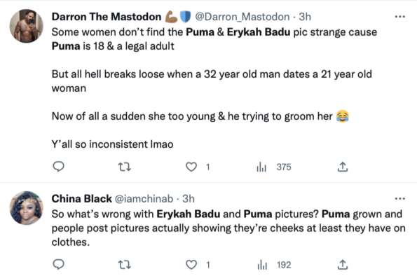 Erykah Badu's Daughter Puma Responds To Criticism Surrounding Her