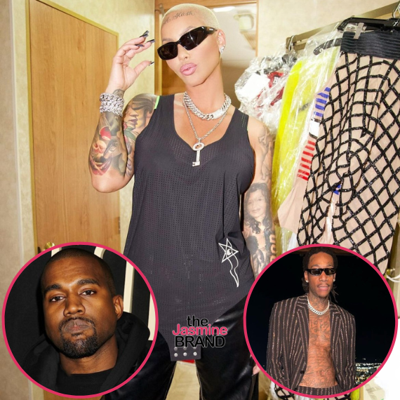 Amber Rose Says Previous Relationship w/ Kanye West Is More ‘Relevant’ In Pop Culture Than Her Personal Life + Admits To Having A Greater Love For Ex-Husband Wiz Khalifa