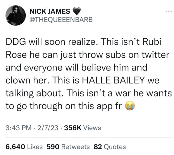 Halle Bailey'nin Ablası Ski, DDG'nin Şifreli Tweetlerinden Sonra Konuştu Ayrılık Söylentilerini Ateşledi: 'Kardeşimle Konuştum ve Hiçbir Şey Olmuyor'