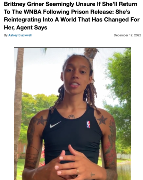 Brittney Griner, Phoenix Mercury ile 1 Yıllık Anlaşma İmzaladıktan Sonra WNBA'ya Geri Dönüyor