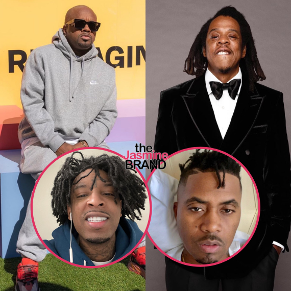 Jermaine Dupri Says He Understood When 21 Savage Said Nas Isn’t Relevant Because He Had Fans That Never Heard Of Jay-Z Until Their Collab Track ‘Money Ain’t A Thang’: Hip-Hop Ain’t Old Enough For N*gg*s To Know Everything