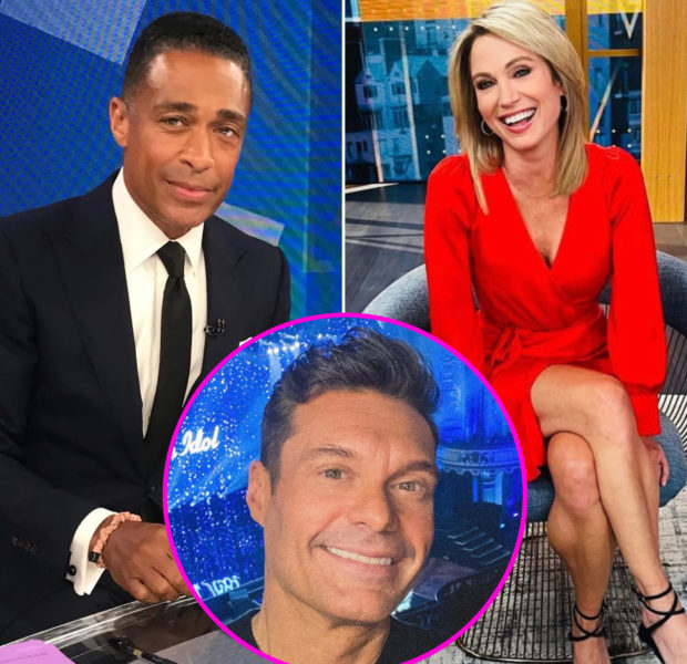 ‘GMA’ Execs Considering Ryan Seacrest As Replacement For T.J. Holmes & Amy Robach