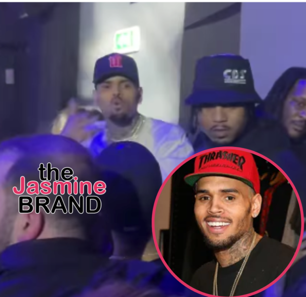 Chris Brown Seemingly Almost Fights A Man During Heated Club Altercation + Later Reacts Online: ‘Weird A** N*gg*’