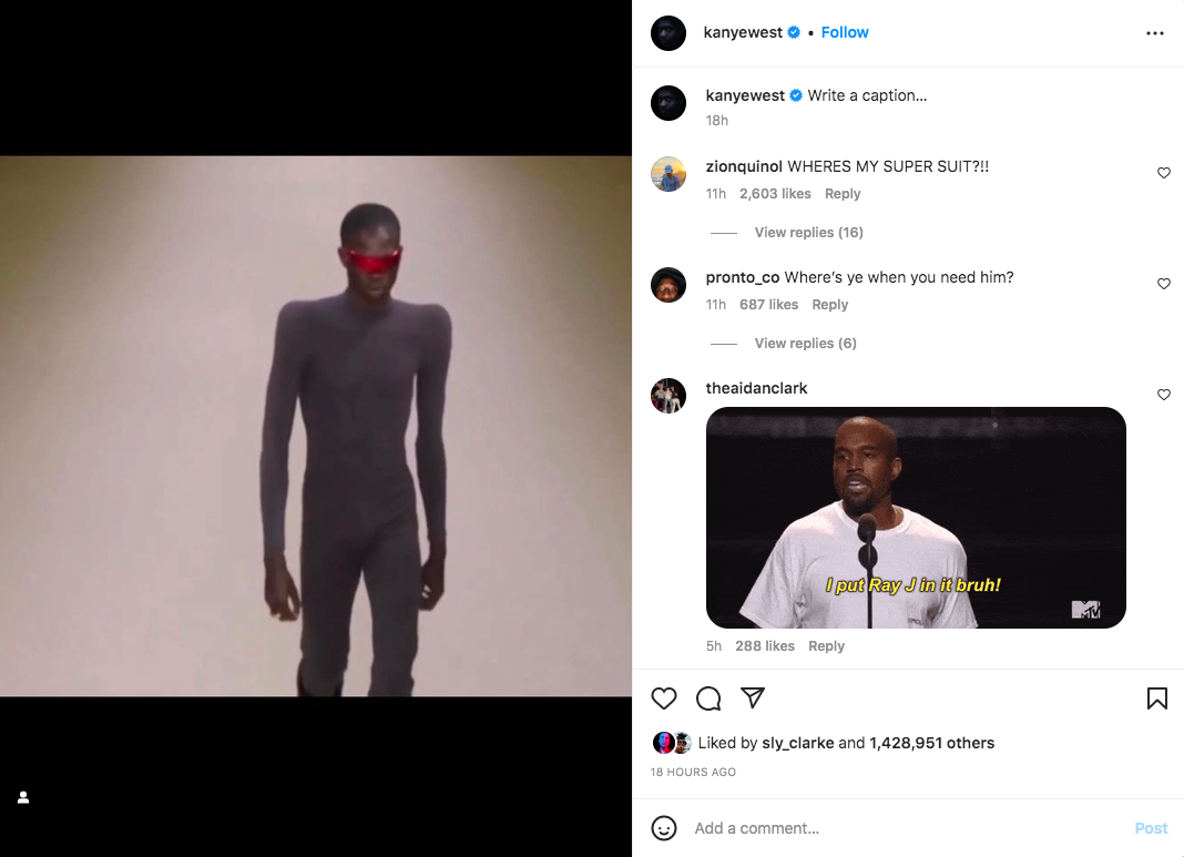 Kanye West - Sosyal Medya Kullanıcıları Rapçinin Instagram'a Dönüşüne Tepki Verdi: 'Kral Geri Döndü'